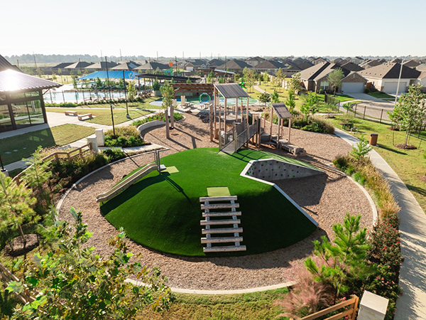 Cypress Green community center outdoor area